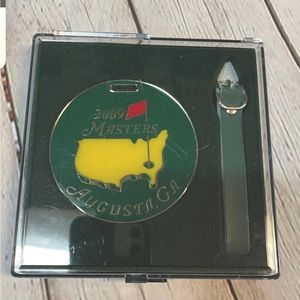 Golf Augusta Masters bag tag 2009